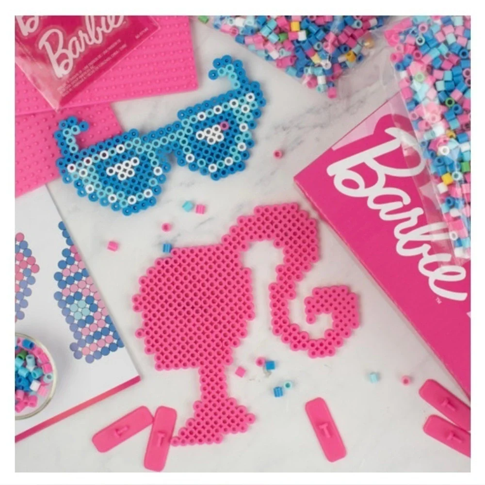 NWT Perler Barbie Fused Bead Deluxe Box Kit